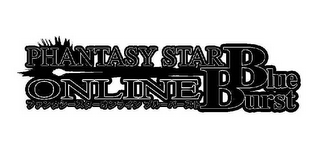 PHANTASY STAR ONLINE BLUE BURST