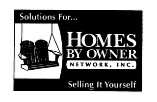 SOLUTIONS FOR... HOMES BY OWNER NETWORK, INC. SELLING IT YOURSELF