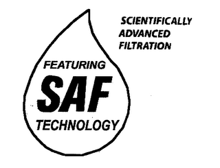 FEATURING SAF TECHNOLOGY SCIENTIFICALLY ADVANCED FILTRATION