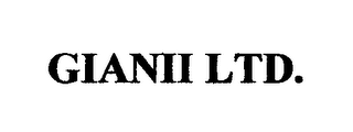 GIANII LTD.