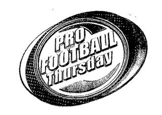 PRO FOOTBALL THURSDAY