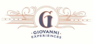 G GIOVANNI EXPERIENCES