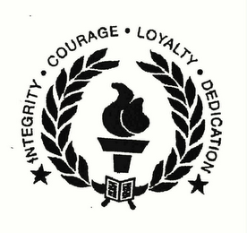 INTEGRITY COURAGE LOYALTY DEDICATION