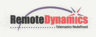 REMOTEDYNAMICS TELEMATICS REDEFINED