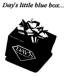 DAY'S LITTLE BLUE BOX...