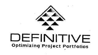 DEFINITIVE OPTIMIZING PROJECT PORTFOLIO