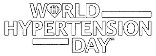 WORLD HYPERTENSION DAY