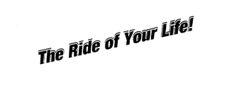 THE RIDE OF YOUR LIFE!