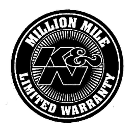 K & N MILLION MILE LIMITED WARRANTY