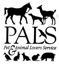 PALS PET & ANIMAL LOVERS SERVICE