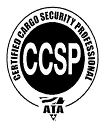 CERTIFIED CARGO SECURITY PROFESSIONAL CCSP ATA