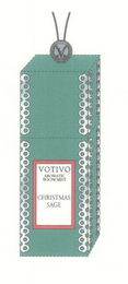 V VOTIVO AROMATIC ROOM MIST CHRISTMAS SAGE