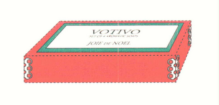 VOTIVO SET OF 4 AROMATIC SOAPS JOIE DE NOEL