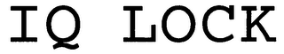 IQ LOCK