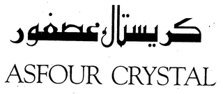 ASFOUR CRYSTAL