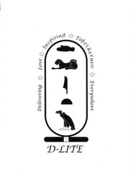 D-LITE DELIVERING LOVE INSPIRING TOGETHERNESS EVERYWHERE