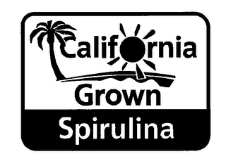 CALIFORNIA GROWN SPIRULINA