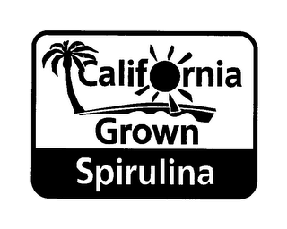 CALIFORNIA GROWN SPIRULINA