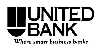 U UNITED BANK WHERE SMART BUSINESS BANKS