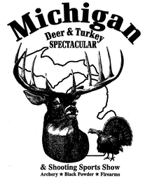 MICHIGAN DEER & TURKEY SPECTACULAR & SHOOTING SPORTS SHOW ARCHERY BLACK POWDER FIREARMS