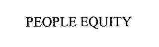 PEOPLE EQUITY