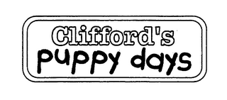 CLIFFORD'S PUPPY DAYS