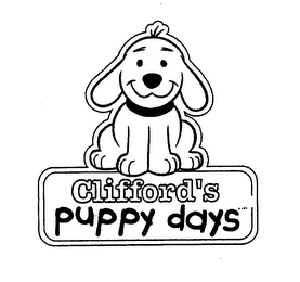 CLIFFORD'S PUPPY DAYS