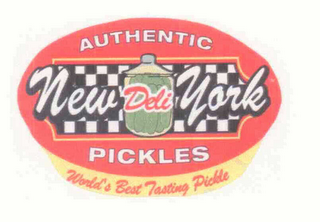 AUTHENTIC NEW YORK DELI PICKLES WORLD'S BEST TASTING PICKLE