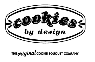 COOKIES BY DESIGN THE ORIGINAL COOKIE BOUQUET COMPANY