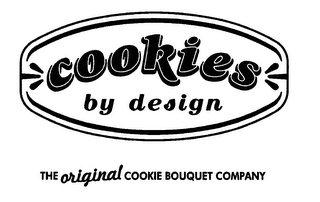 COOKIES BY DESIGN THE ORIGINAL COOKIE BOUQUET COMPANY