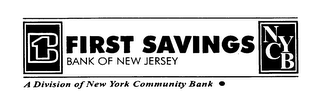 1B FIRST SAVINGS BANK OF NEW JERSEY A DIVISION OF NEW YORK COMMUNITY BANK NYCB