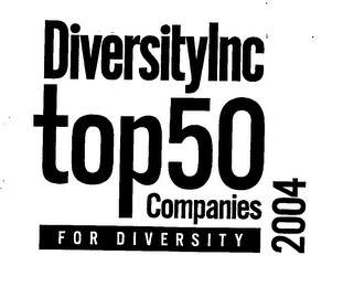 DIVERSITYINC TOP 50 COMPANIES FOR DIVERSITY 2004