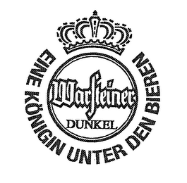 WARSTEINER DUNKEL EINE KÖNIGIN UNTER DEN BIEREN