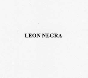 LEON NEGRA