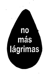 NO MÁS LÁGRIMAS
