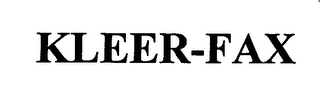 KLEER-FAX