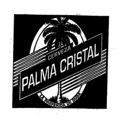 CERVEZA PALMA CRISTAL LA PREFERIDA DE CUBA