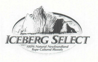 ICEBERG SELECT 100% NATURAL NEWFOUNDLAND ROPE-CULTURED MUSSELS