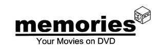 MEMORIES 3 YOUR MOVIES ON DVD