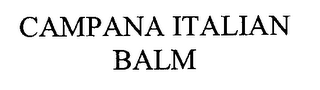 CAMPANA ITALIAN BALM