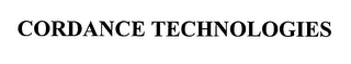 CORDANCE TECHNOLOGIES