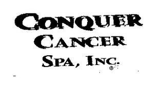 CONQUER CANCER SPA, INC.