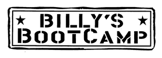 BILLY'S BOOTCAMP