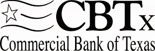 CBTX COMMERCIAL BANK OF TEXAS