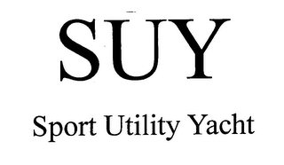 SUY SPORT UTILITY YACHT