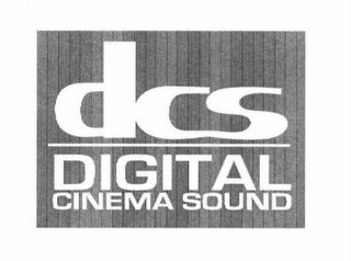 DCS DIGITAL CINEMA SOUND