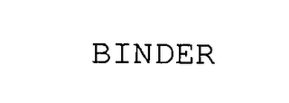 BINDER