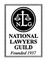 NLG NATIONAL LAWYERS GUILD FOUNDED 1937