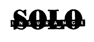 SOLO INSURANCE