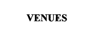 VENUES